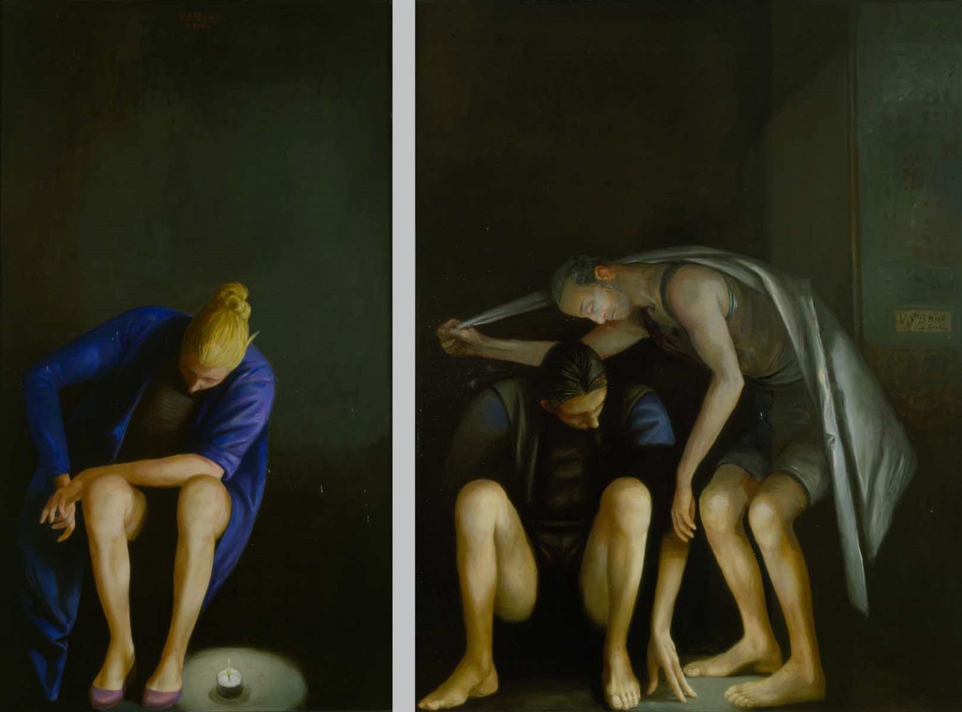 Stelzmann, Volker (geb. 1940 in Dresden, deutscher Maler und Grafiker),