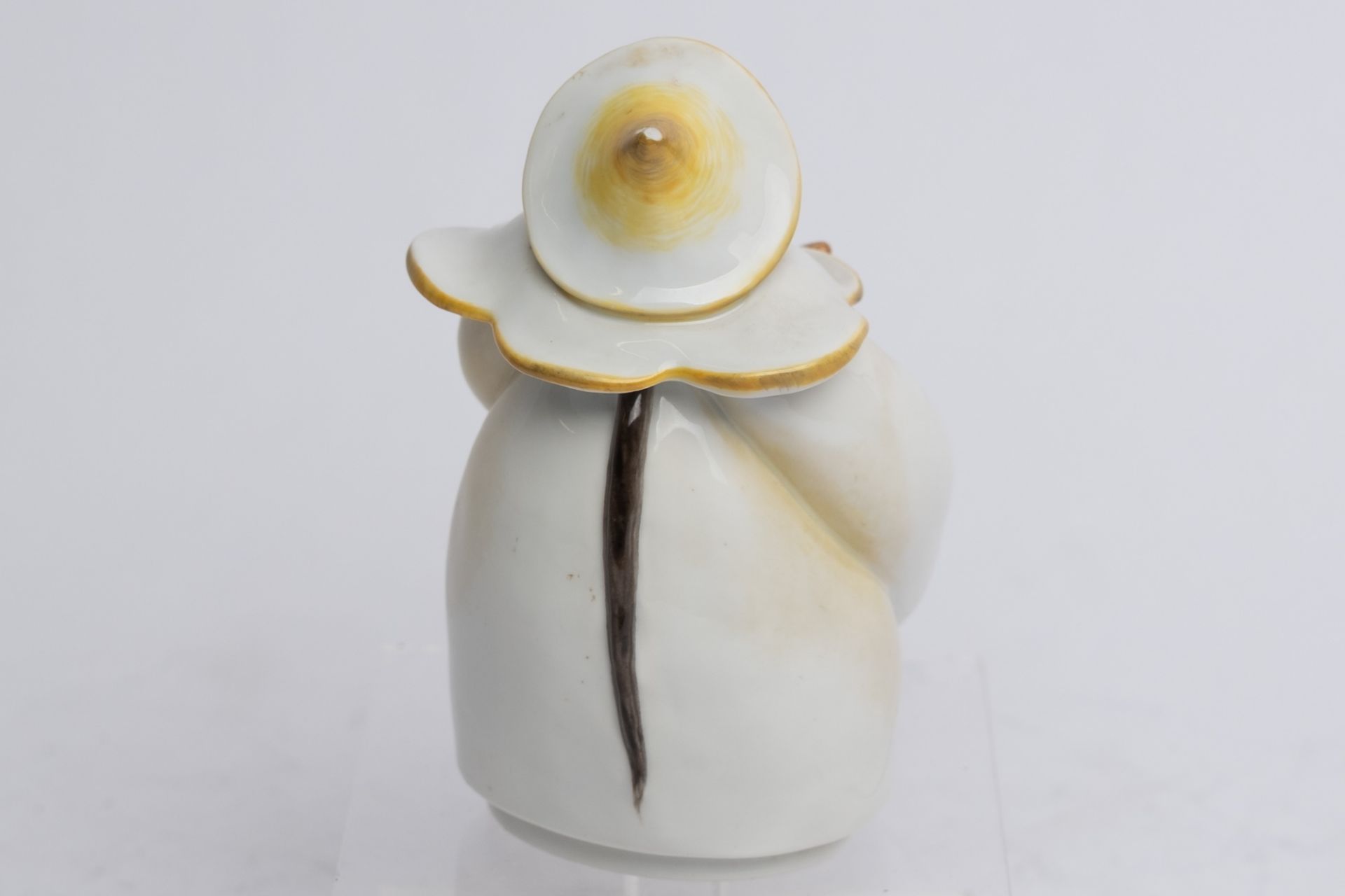 Teedose, "Chinese", Meissen, Schwertermarke, 1. Wahl, Modellnummer 65672, polychrom, Modellentwurf  - Bild 2 aus 4