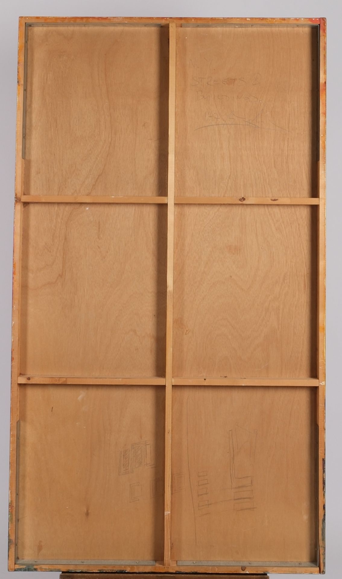 Jetzig, Helle (geb. 1956 Emden, Reisen vor allem nach New York prägen sein Schaffen, in seinen Werk - Bild 3 aus 3