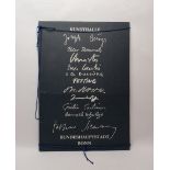 Mappe mit 11 Künstlerplakaten, vollständig: "Bonn braucht Kunsthalle":