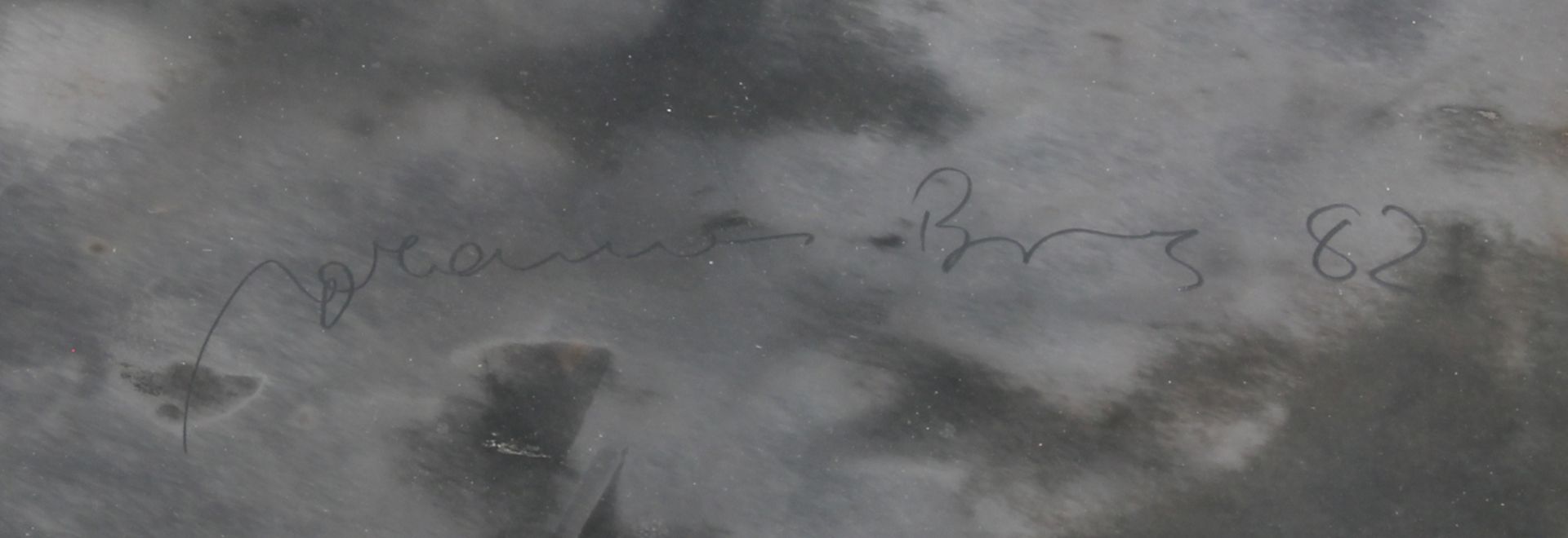 Brus, Johannes (geb. Gelsenkirchen 1942, Studium an der Kunstakademie Düsseldorf, 1986-2007 Profess - Bild 3 aus 3