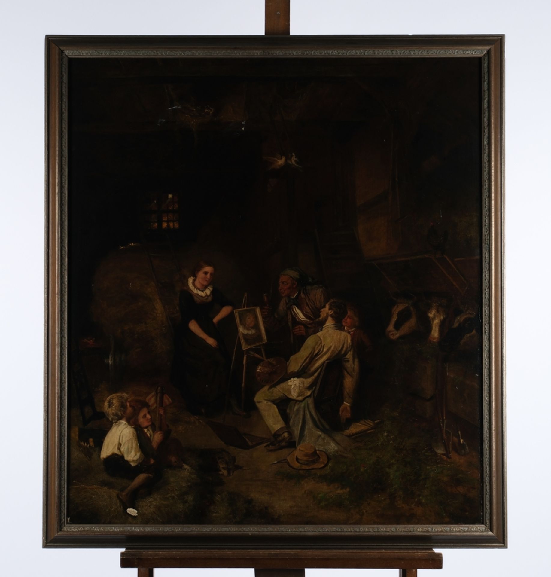 Genremaler des 19. Jahrhunderts, aus dem Umkreis der Düsseldorfer Malerschule, - Bild 2 aus 6