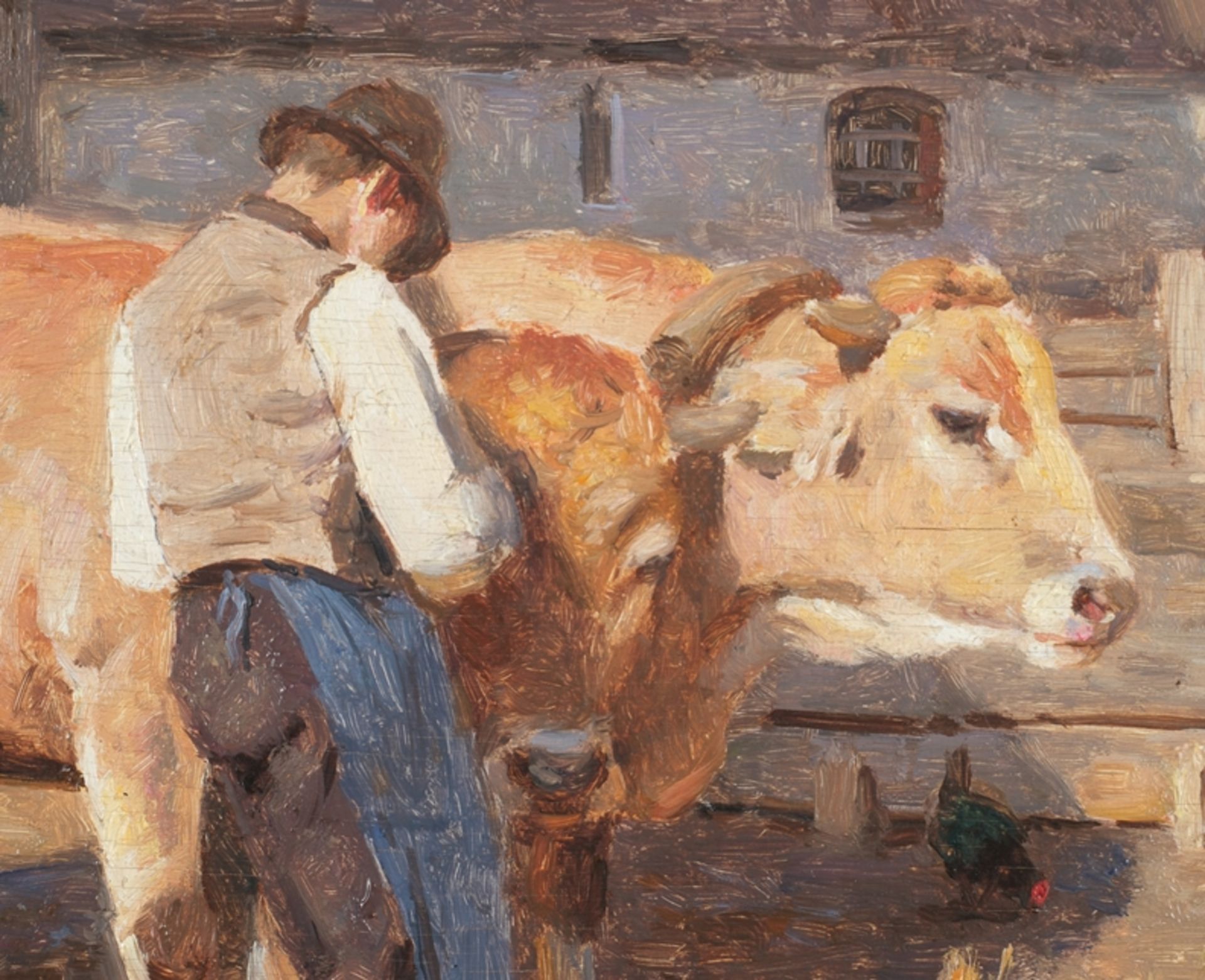 Hartwich, Herman (1853 New York - 1926 München, amerikanisch-deutscher Landschafts- und Genremaler) - Bild 4 aus 5