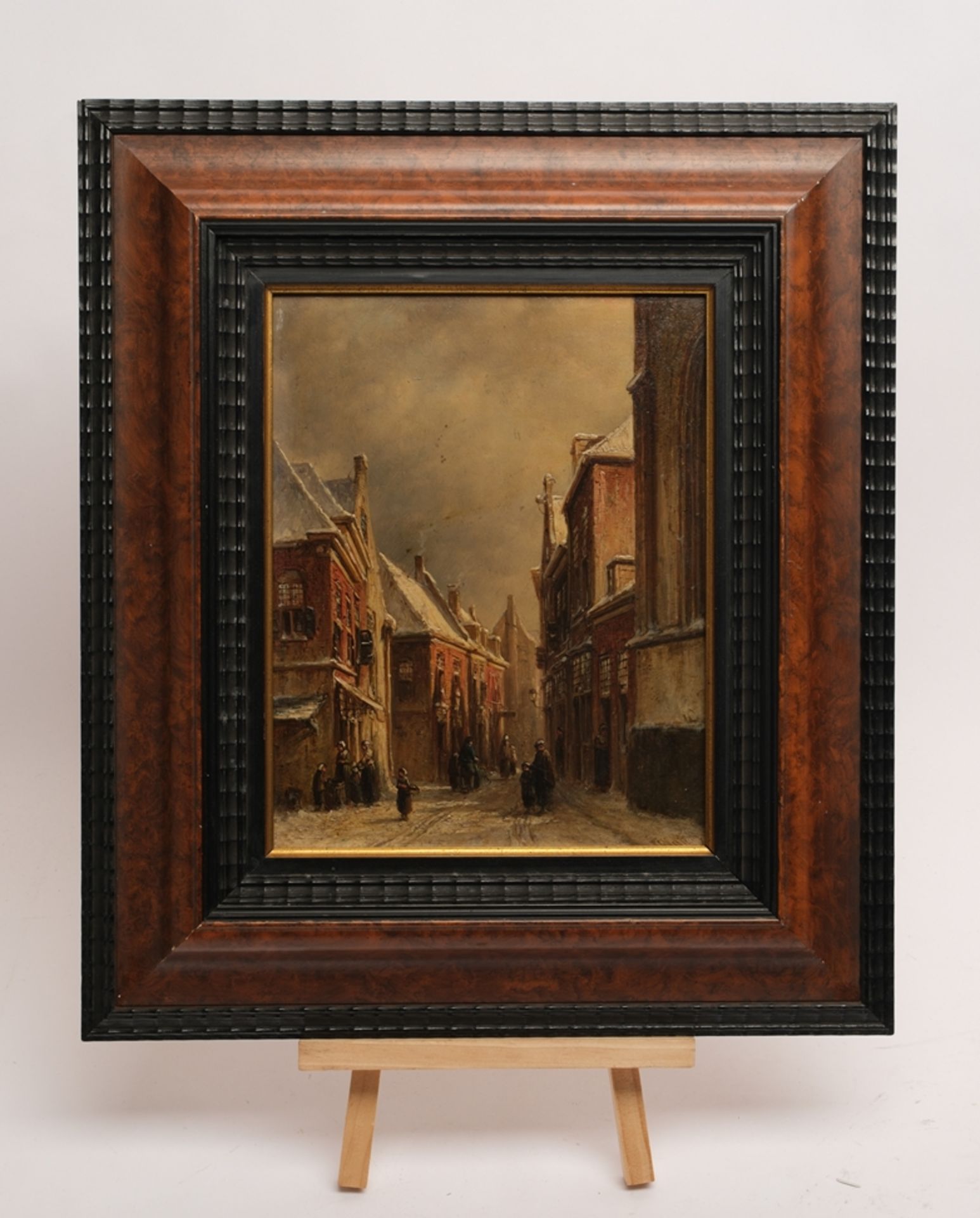 Vertin, Petrus Gerardus (1819 Den Haag - Den Haag 1893, Maler von Stadtansichten), - Bild 2 aus 4