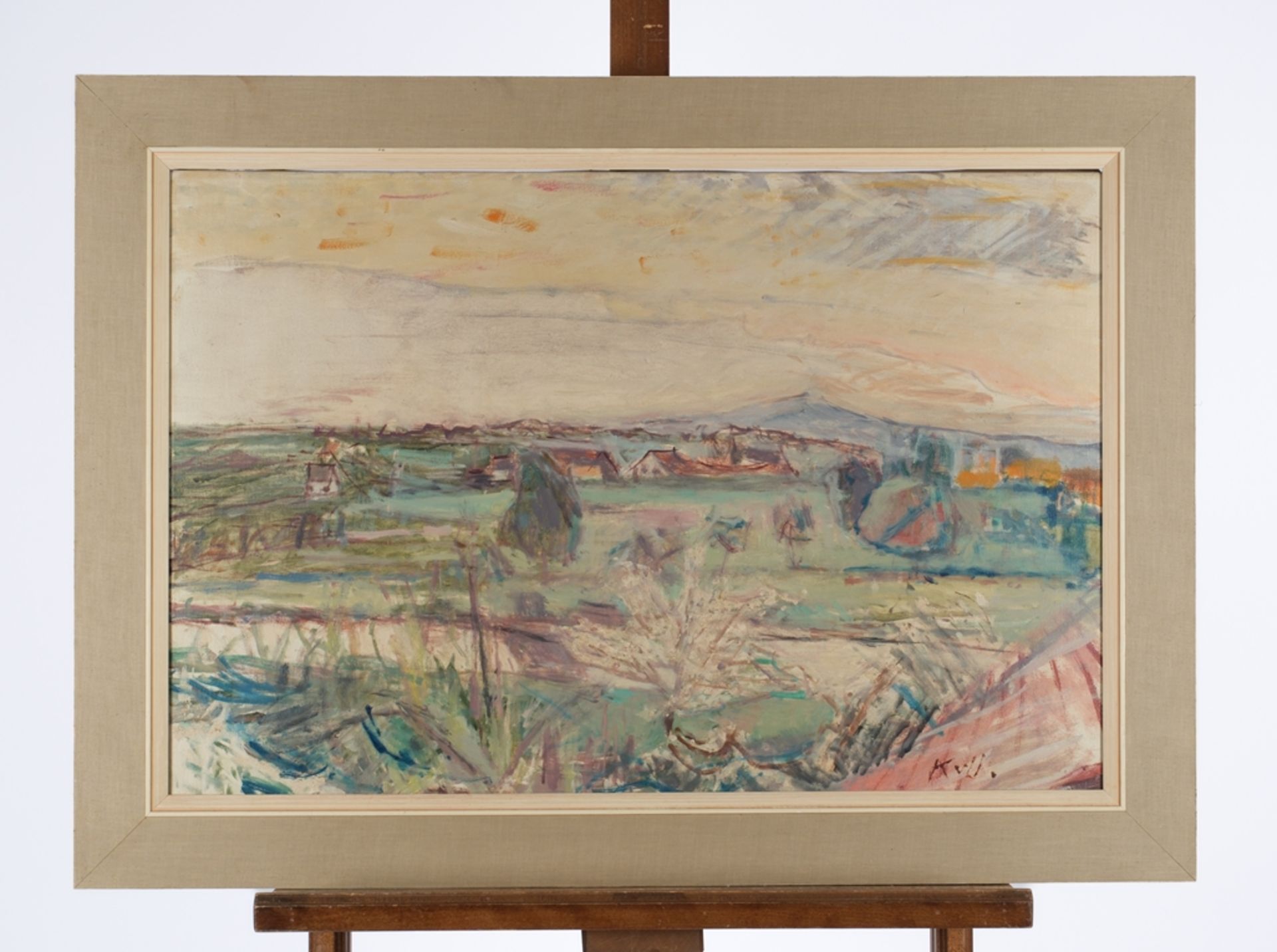 Kufner, Waldemar (1940 Bad Reichenhall - 2016 Übersee am Chiemsee, deutscher Landschaftsmaler, Medi - Bild 2 aus 4