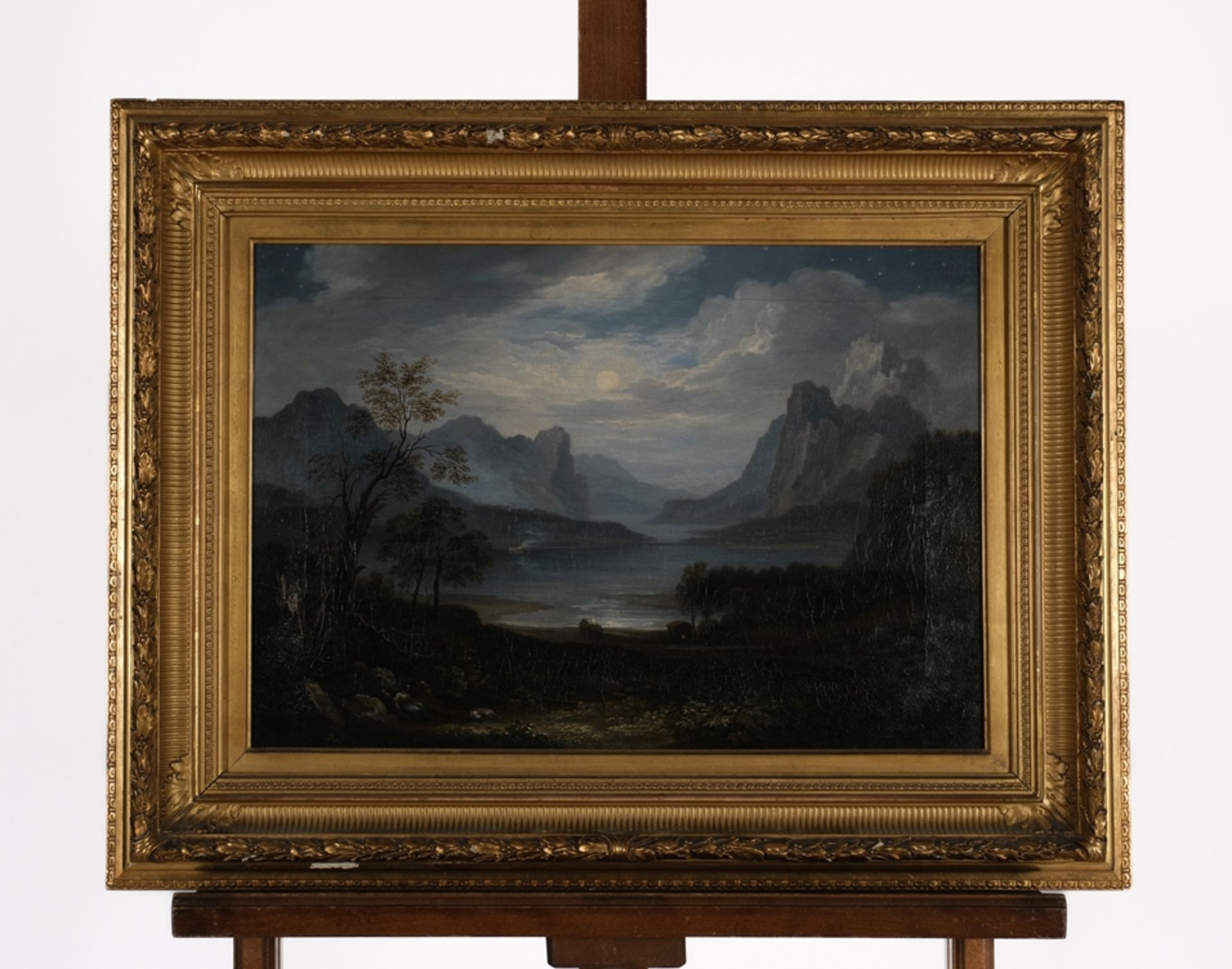 Wallis, George Augustus (1761 Merton - 1847 Florenz, schottischer Landschaftsmaler und Zeichner), - Bild 2 aus 4