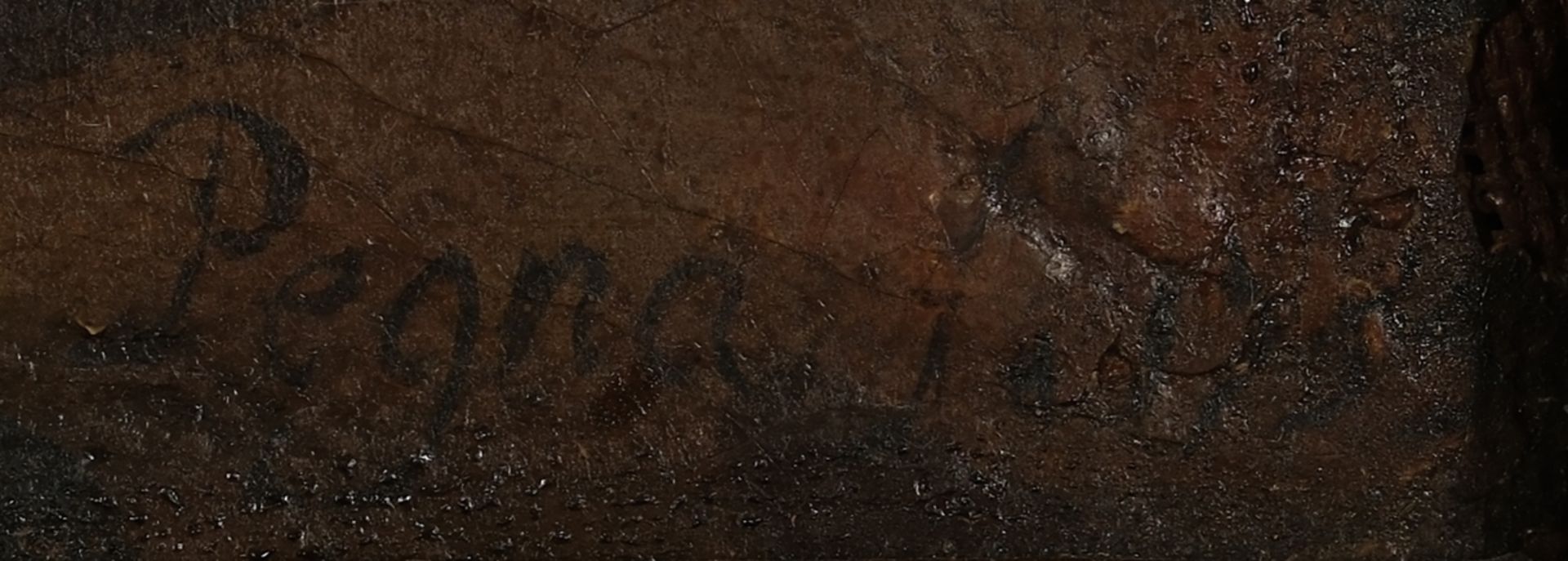 Pegna, Hyacinth de la (1706 Brüssel - 1772 Rom, flämischer Schlachten- und Vedutenmaler), - Bild 3 aus 7