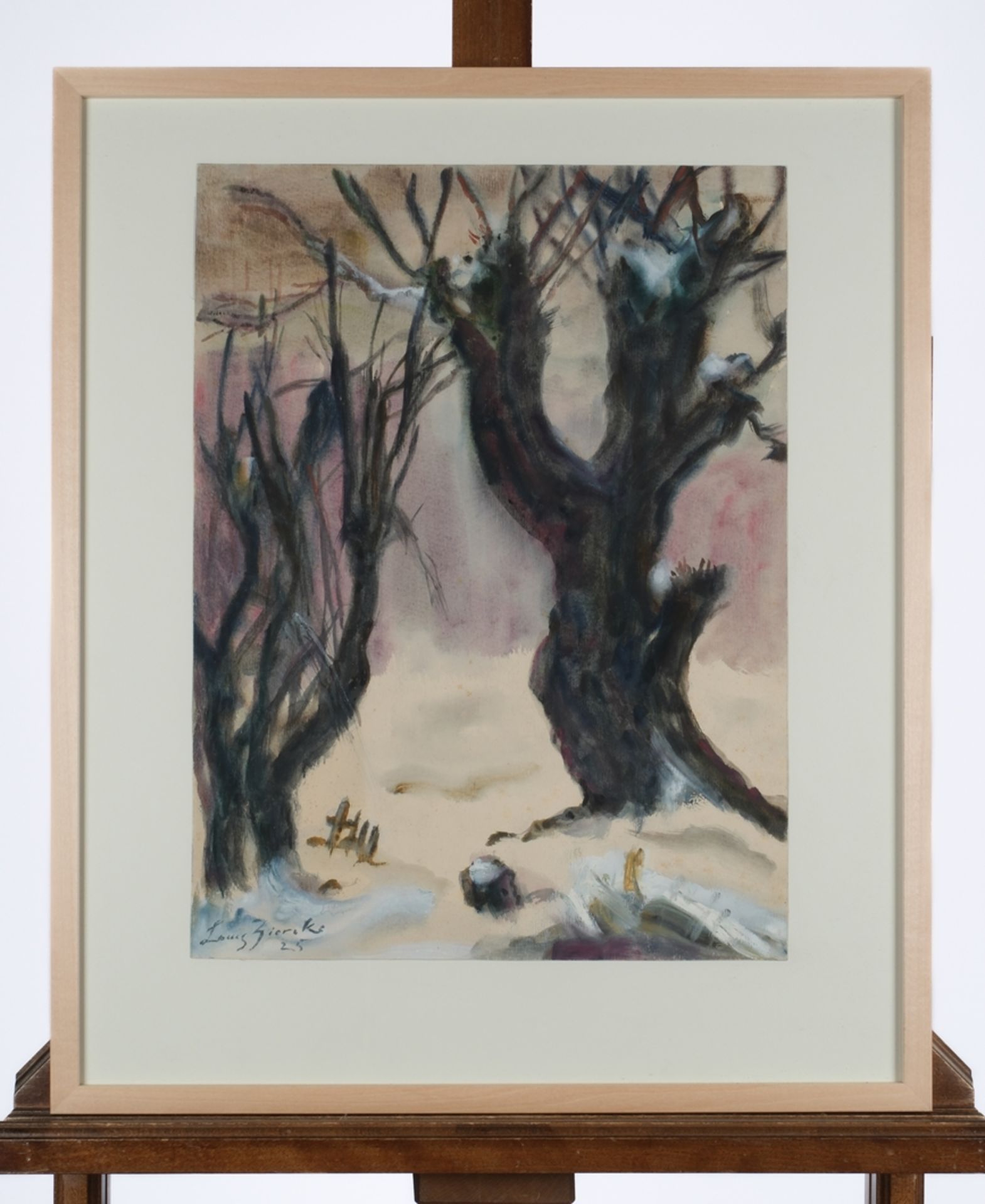 Ziercke, Louis (1887 Bonn  - 1945 Bonn, Schüler der Kunstgewerbeschule Düsseldorf und 1910/14 bei L - Bild 2 aus 4