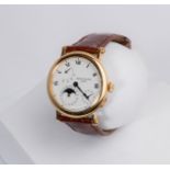 Patek Philippe Officer Complications, Ref. 5054, 18kt Gelbgold, Automatik, rundes Halbjägergehäuse 