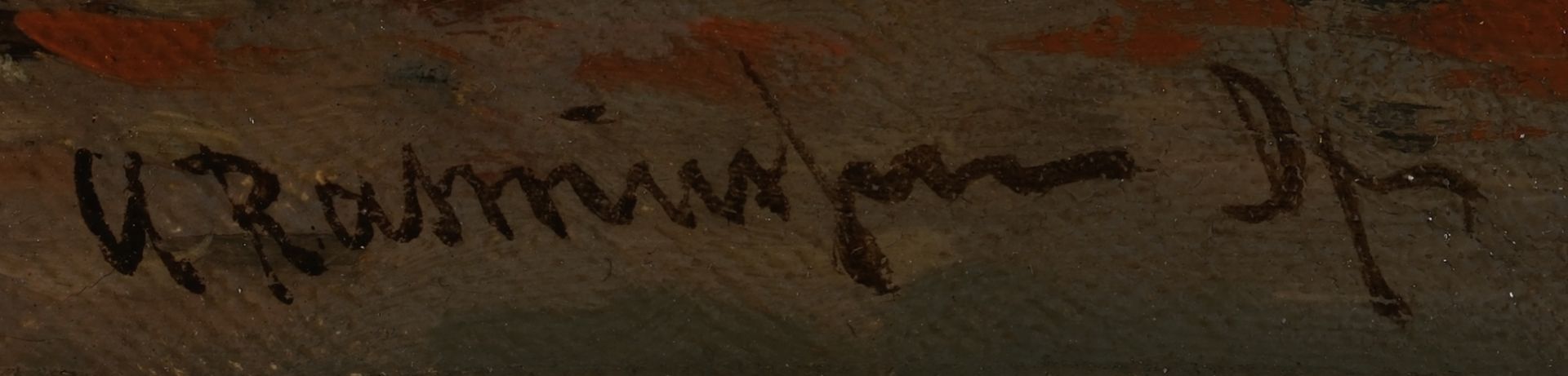 Rasmussen, Georg Anton (1842 Stavanger - 1914 Berlin, norwegischer Landschaftsmaler, Schüler der Dü - Bild 4 aus 6