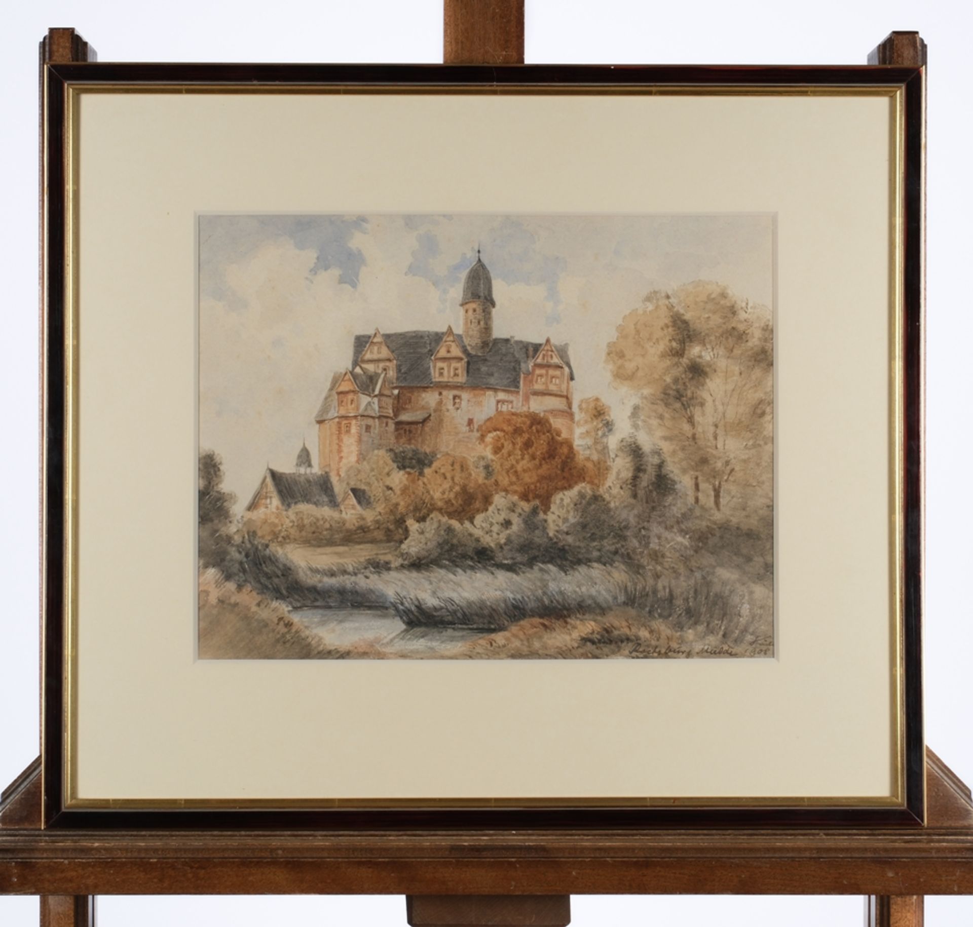 Wohl sächsischer Aquarellist (19./20. Jahrhundert),  - Bild 2 aus 4