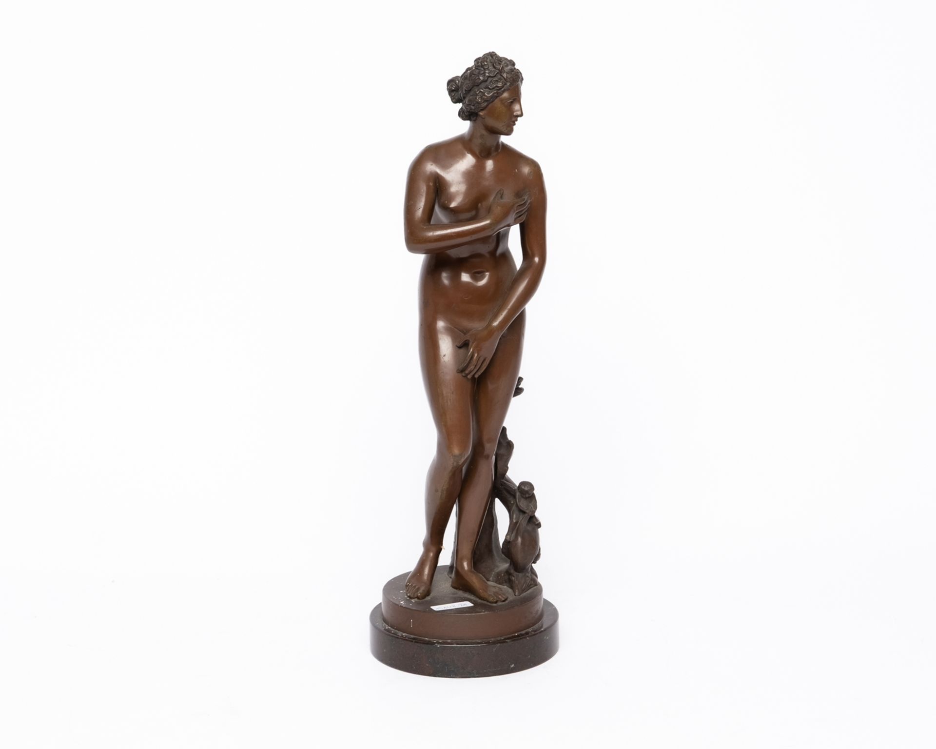 "Venus von Medici", Antikenrezeption, Bronze, 45 cm hoch (inkl. Sockel)