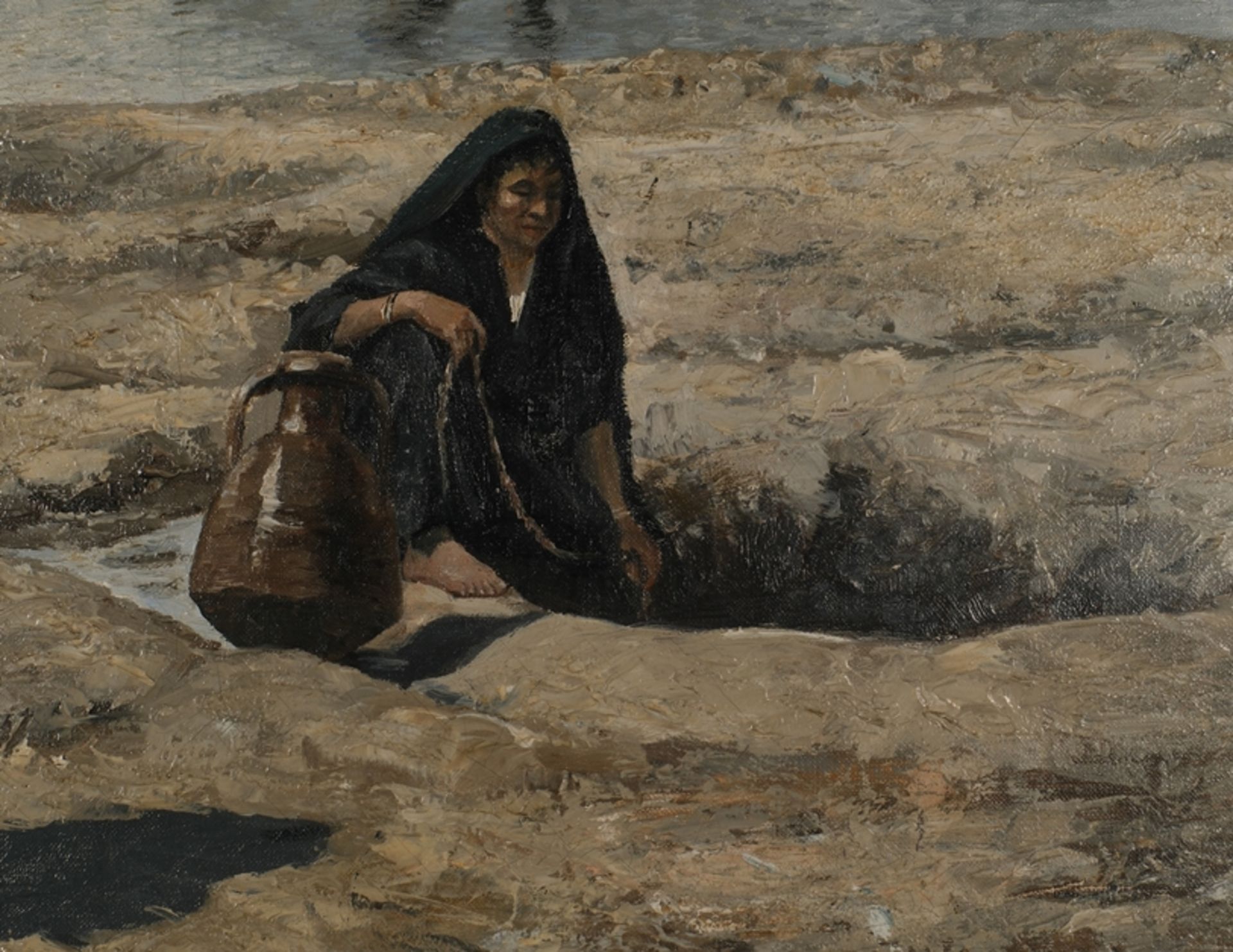 Mielich, Alphons Leopold (Klosterneuburg 1863 - 1929 Salzburg, Genremaler des Orientalismus),  - Bild 5 aus 8