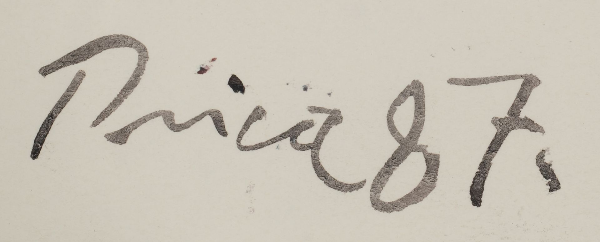 Prica, Zlatko (Pecs 1916- Rijeka 2003, Studium an der Akademie der bildenden Künste Zagreb, war Mit - Bild 3 aus 4