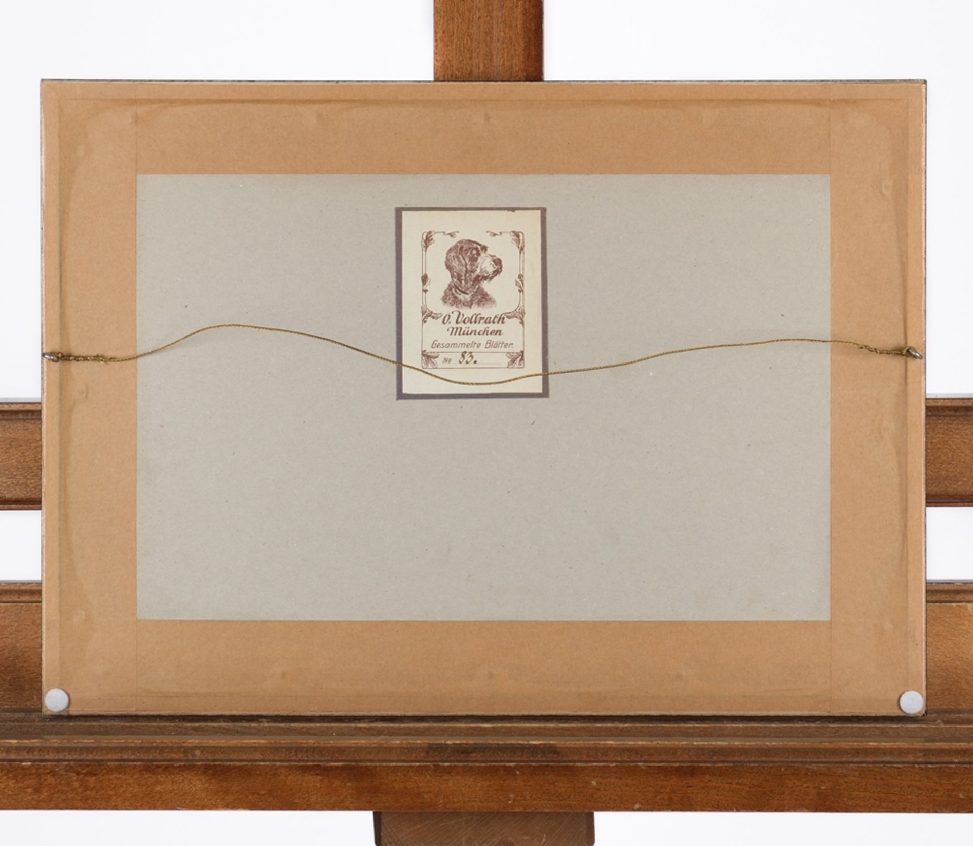 Vollrath, Otto (Saalfeld 1856 - 1912, Maler der Weimarer Schule), - Bild 12 aus 13