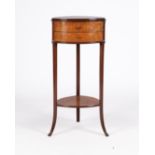 Guéridon von Émile Gallé (1846 - 1904), Jugendstil, Nancy, um 1900, Mahagoni, Vogelaugenahorn und w