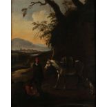 Bloemen, Pieter van (1657 Antwerpen - 1720, in Antwerpen tätiger Künstler, dessen Stil nach langem 