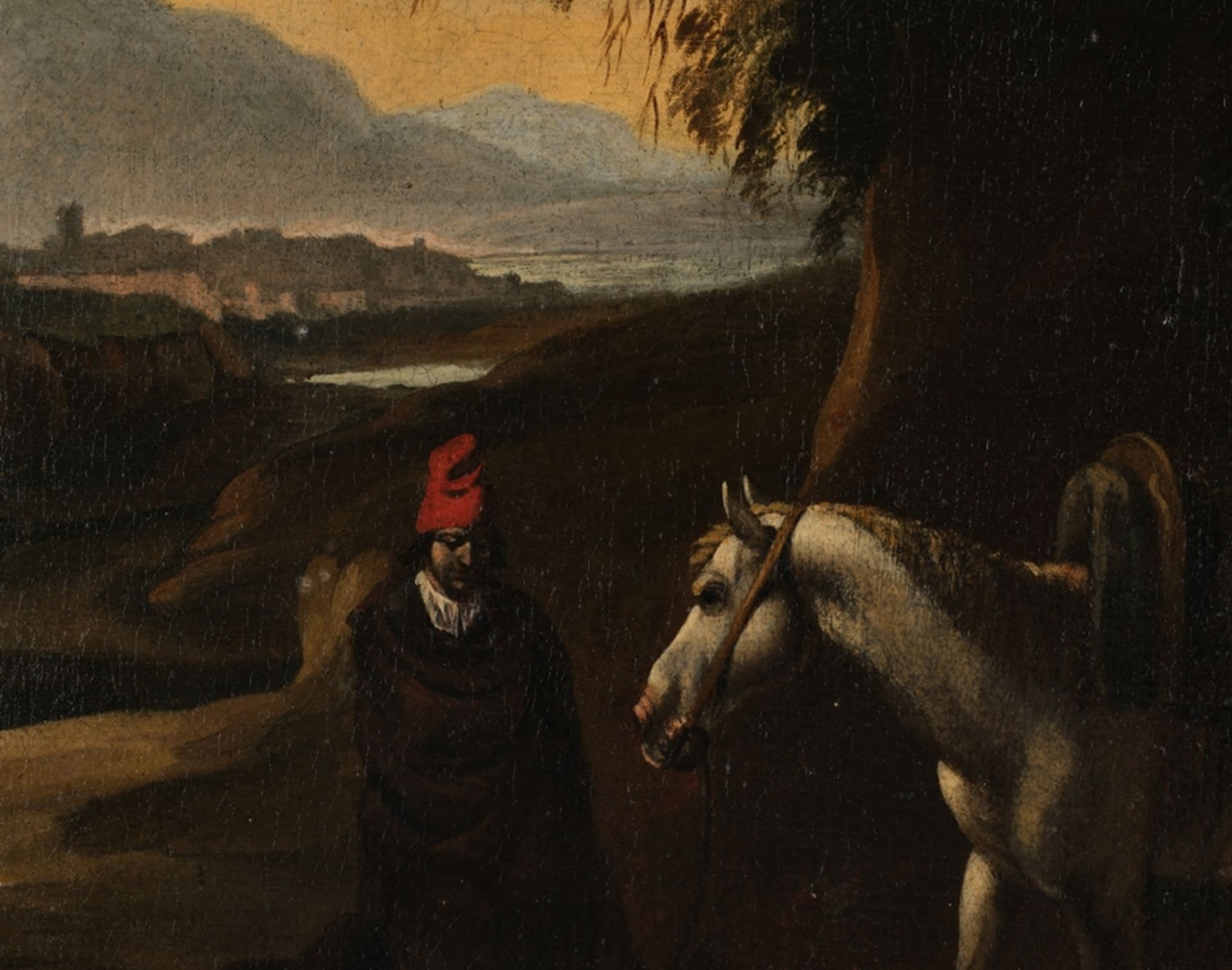 Bloemen, Pieter van (1657 Antwerpen - 1720, in Antwerpen tätiger Künstler, dessen Stil nach langem  - Bild 5 aus 6