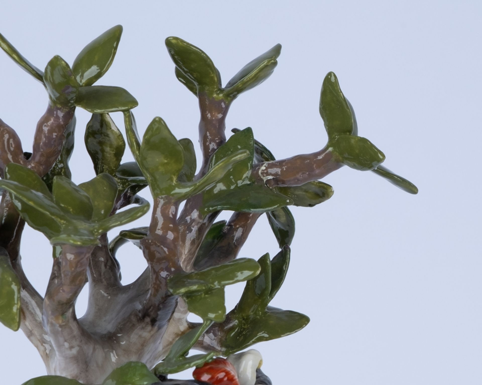 Porzellangruppe, "Die Muse Terpsichore", Meissen, Schwertermarke, 1850-1924, 1. Wahl, Modellnummer  - Bild 5 aus 6