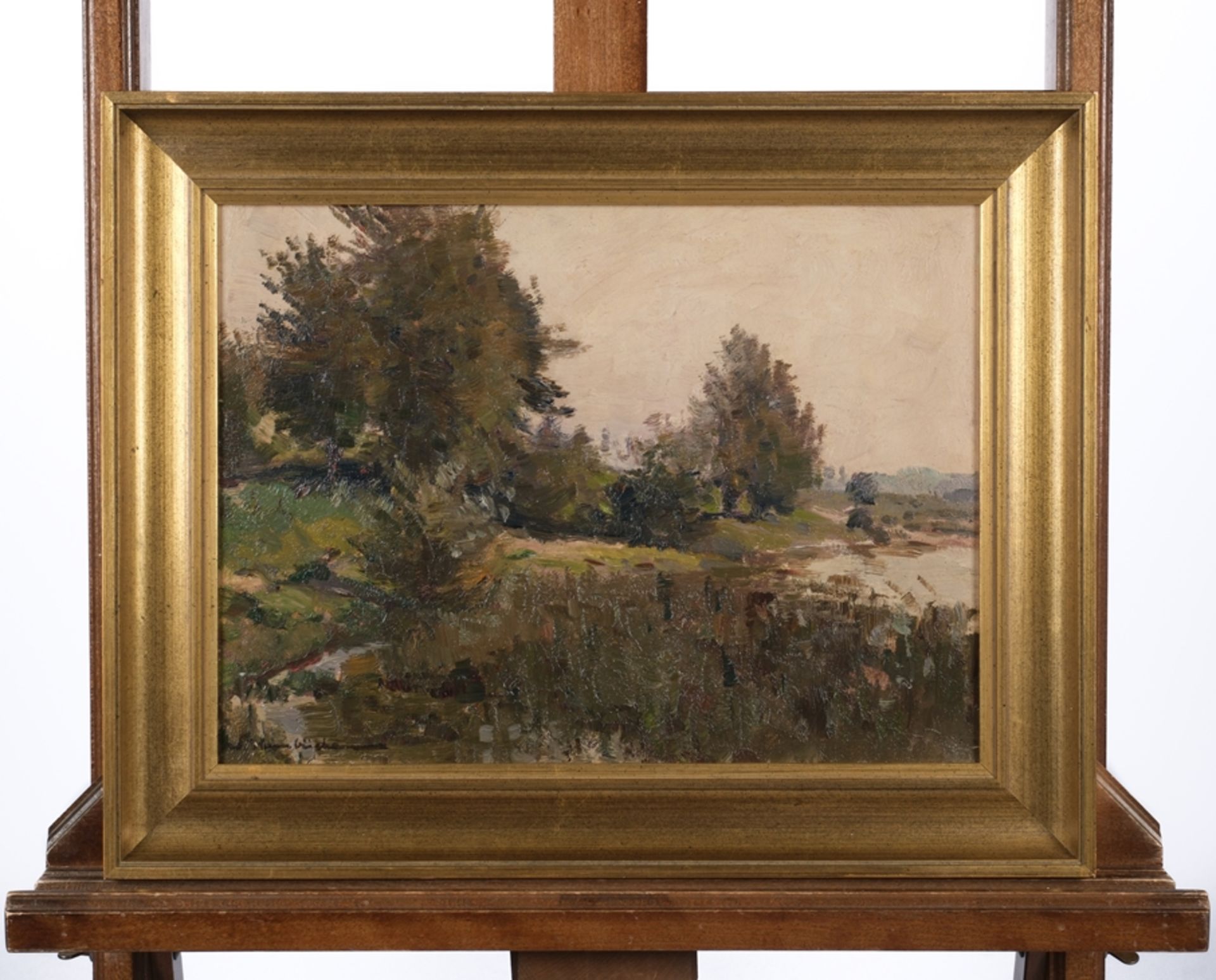 Hambüchen, Wilhelm (1869 Düsseldorf - 1939 Düsseldorf, Studium an der Kunstgewerbeschule in Düsseld - Bild 2 aus 4