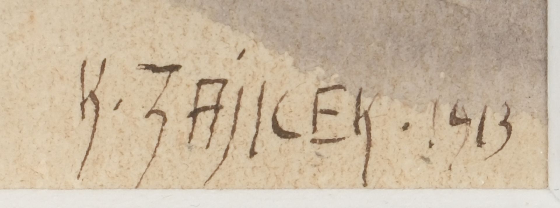 Zajicek, Karl Wenzel (1860 Wien - 1923 Wien), - Bild 3 aus 6