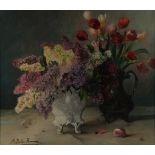 Keller-Hermann, Marie (Wien 1868 - 1952 Utting, österreichische Blumenmalerin),