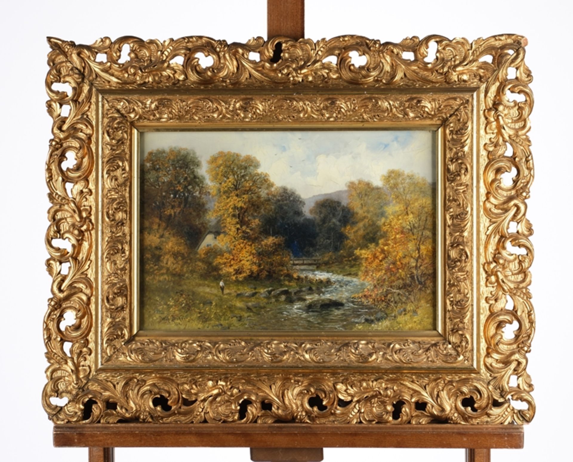 Bröker, Wilhelm (Berlin 1848 - 1930, nach einer grafischen Ausbildung Hinwendung zur Malerei, in Be - Bild 2 aus 7