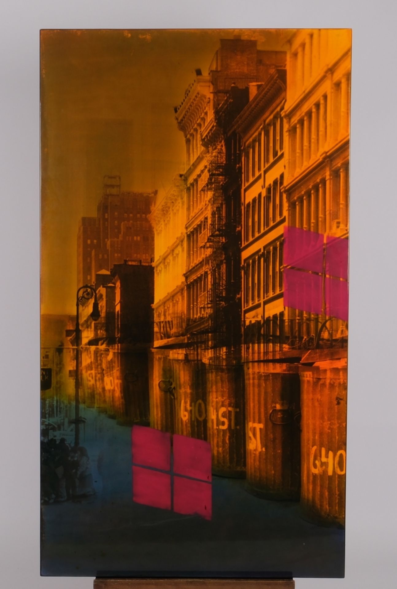 Jetzig, Helle (geb. 1956 Emden, Reisen vor allem nach New York prägen sein Schaffen, in seinen Werk - Bild 2 aus 3