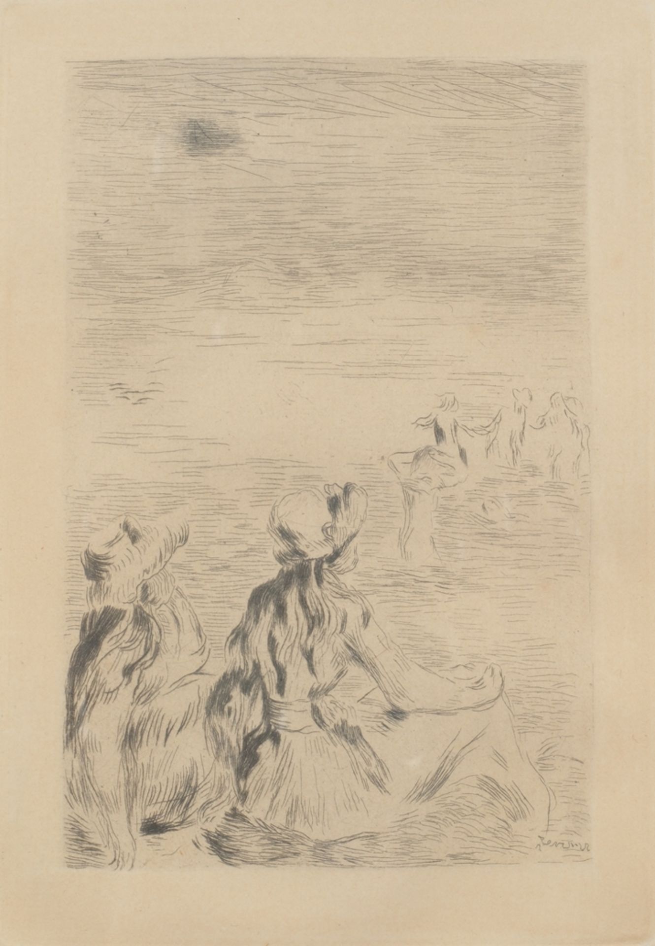 Renoir, Pierre-Auguste (Limoges 1841 - 1919 Cagnes/Nizza, Studium bei Charles Gleyre und Gustave Co