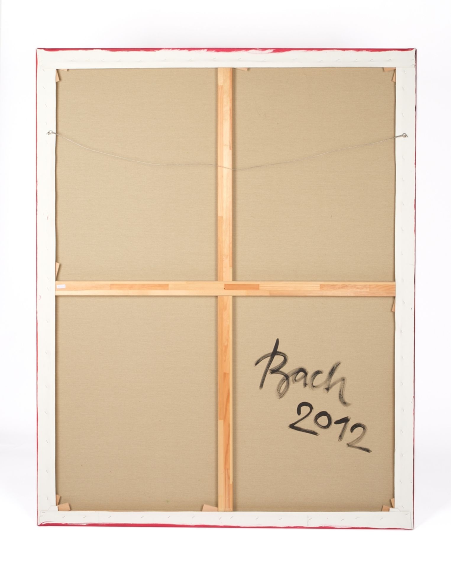 Bach, Elvira (geb.1951 in Neuenhain, Vertreterin der Neuen Wilden, Studium an der Hochschule der Kü - Bild 6 aus 6