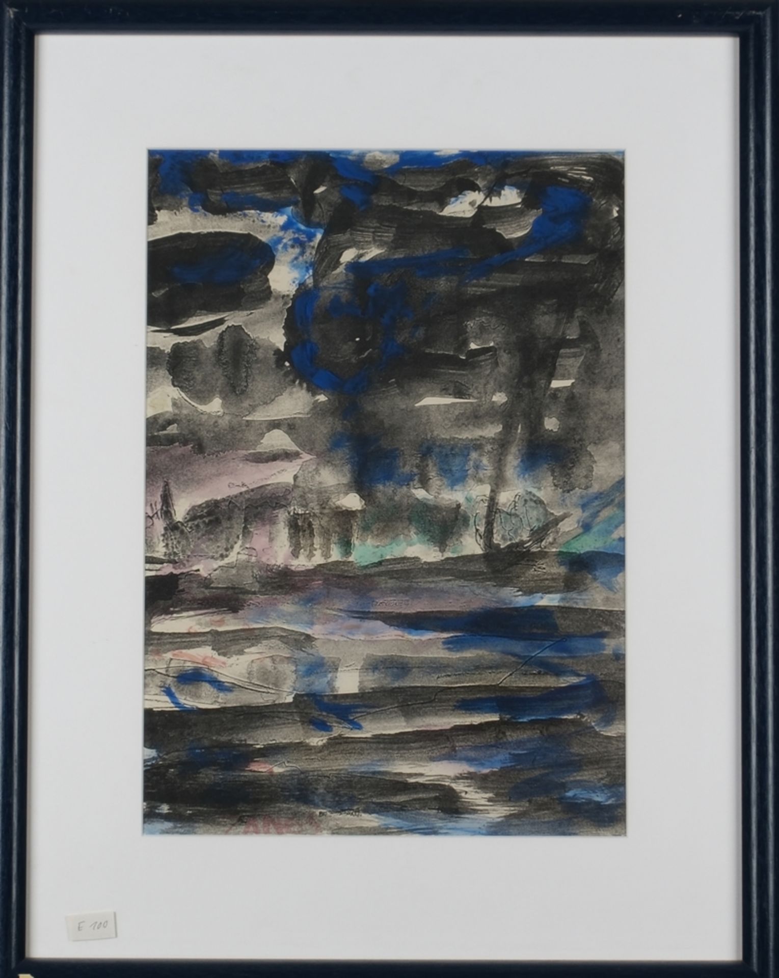 Zangs, Herbert (geb. Krefeld 1924, studierte an der KA Düsseldorf bei Pankok, diverse Studienreisen - Bild 2 aus 2