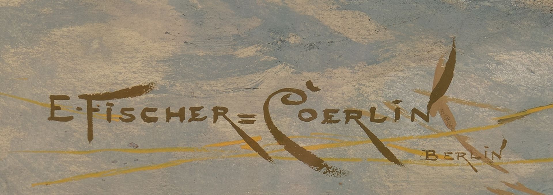 Fischer-Coerlin, Ernst Albert (Cörlin 1853 - 1932 Berlin, Schüler der KA Berlin, Meisterschüler von - Bild 3 aus 8