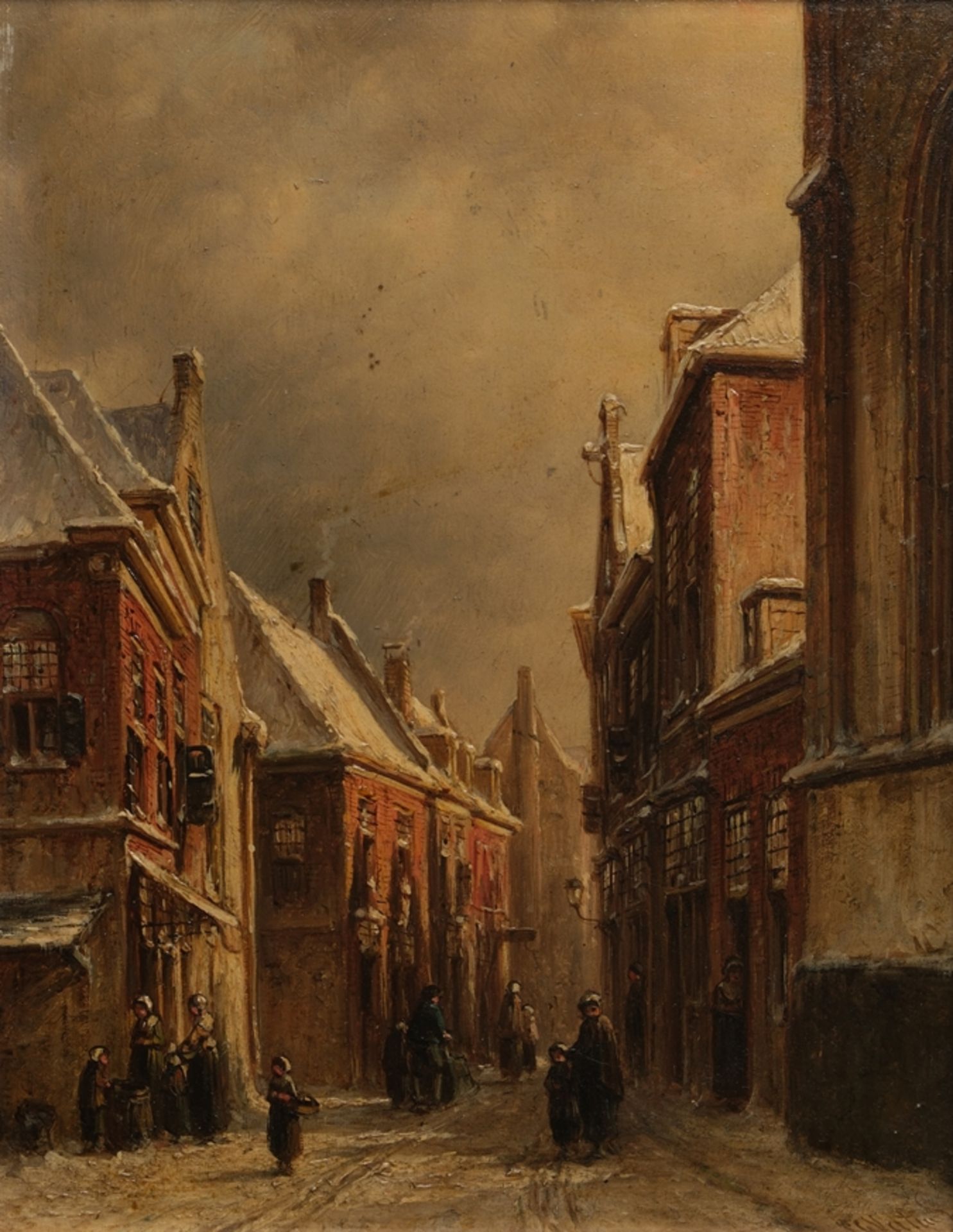 Vertin, Petrus Gerardus (1819 Den Haag - Den Haag 1893, Maler von Stadtansichten),