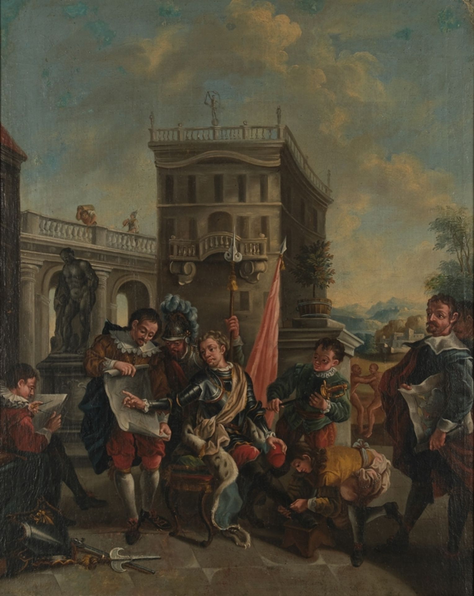 Bieg, Franz Carl (1743 Engen - 1790 Engen, deutscher Maler und Kirchenmaler), zugeschrieben,