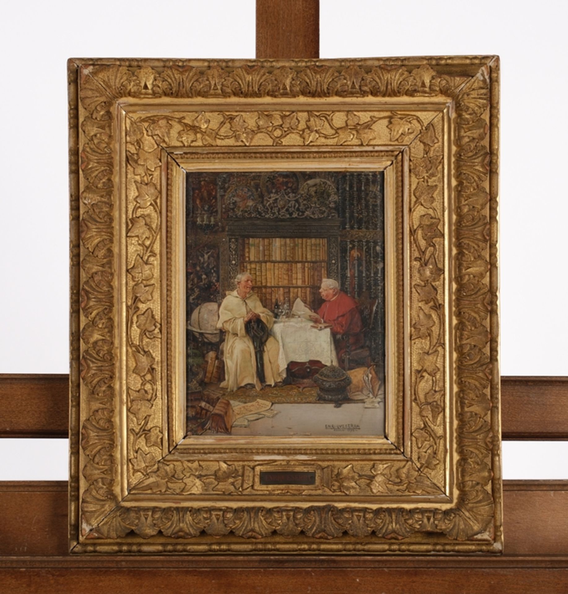 Serra y Auqué, Enrique (1859 Barcelona - 1918 Rom, Schüler von Ramon Martí y Alsina, seit 1878 in R - Bild 2 aus 8