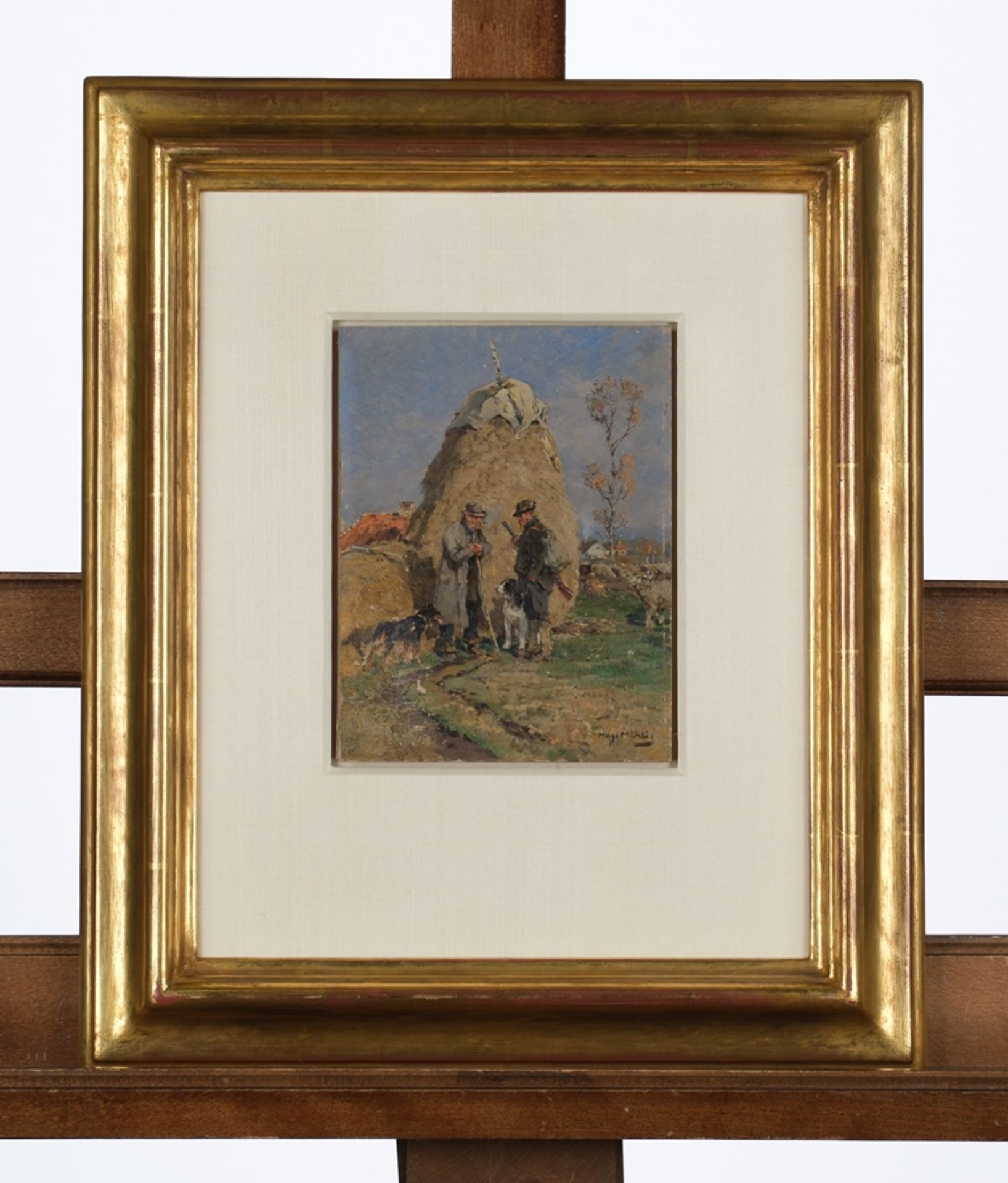 Mühlig, Hugo (1854 Dresden - 1929 Düsseldorf, Schüler seines Vaters Meno, studierte an der KA Dresd - Bild 2 aus 4