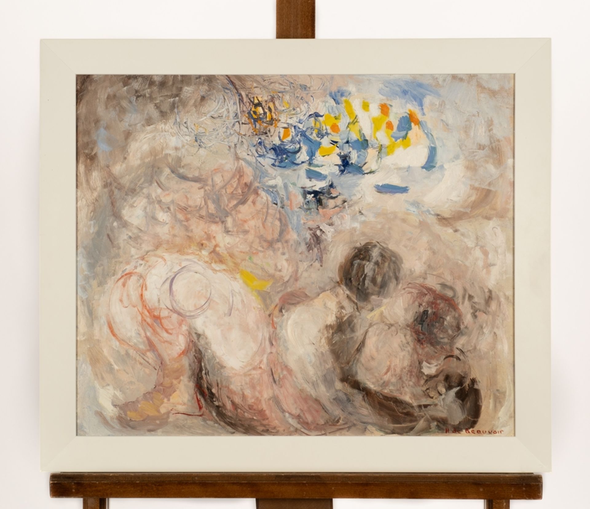 Beauvoir, Hélène de (1910 Paris - 2001 Goxwiller, französische Malerin der Moderne, jüngere Schwest - Bild 2 aus 5