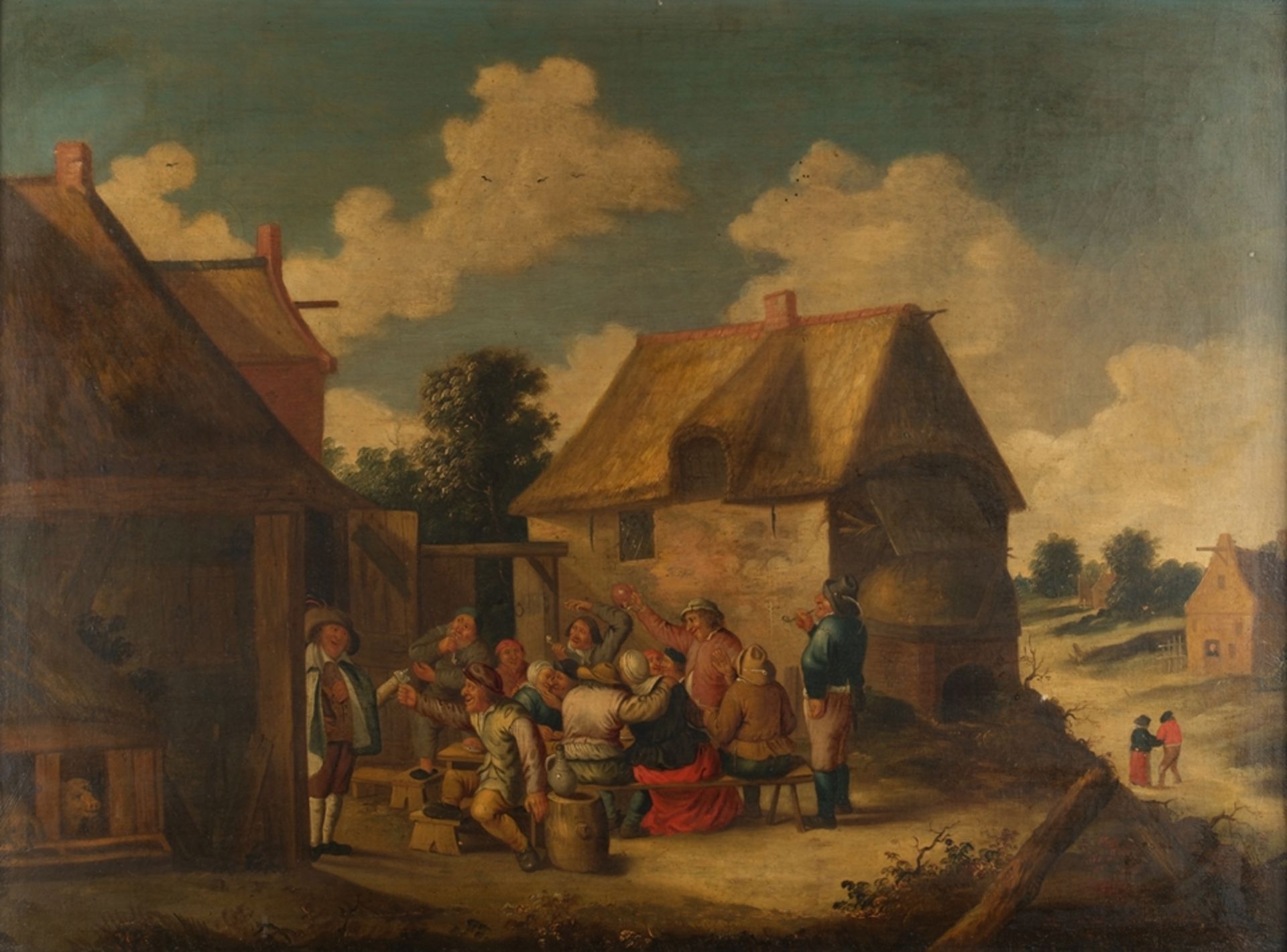 Droochsloot, Joost Cornelisz (1586 Utrecht - 1666 Utrecht, Schüler von David Vinckboons, Mitglied d