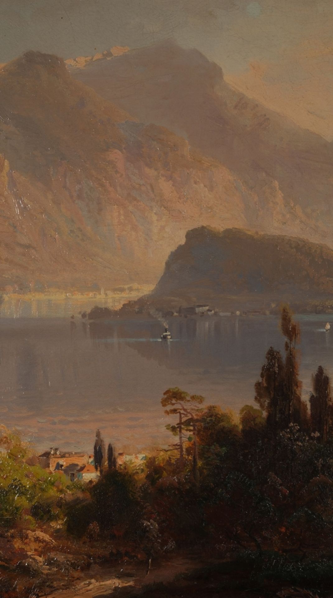 Feldhütter, Ferdinand (1842 München - 1898 München, Schüler von Julius Lange, Landschaftsmaler und  - Bild 4 aus 6