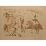 Dalí, Salvador (1904 Figueres/Spanien - 1989 ebenda, Maler, Grafiker, Bildhauer, Schriftsteller und