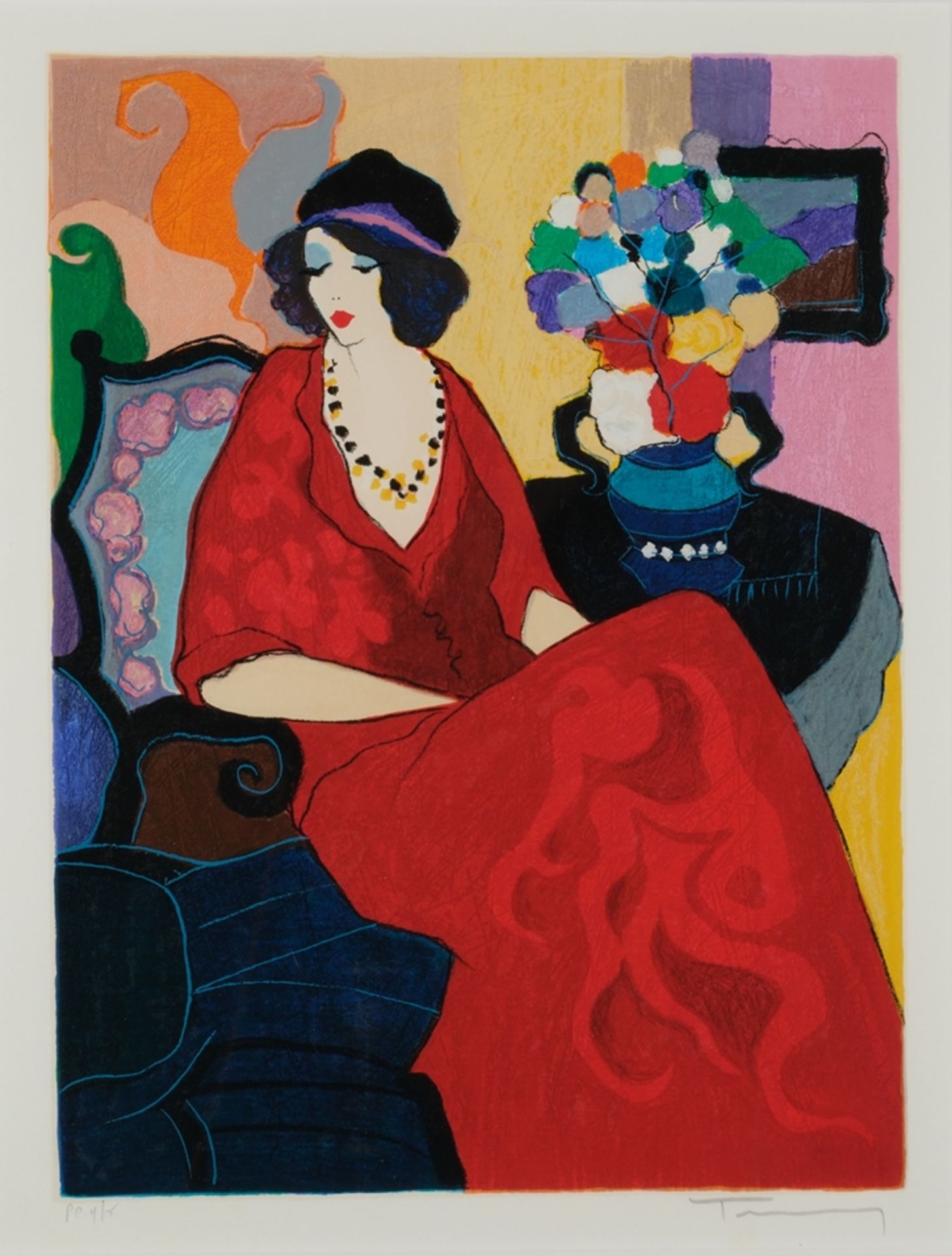 Tarkay, Itzchak (geb. Jugoslawien 1935, emigrierte 1949 nach Israel, Maler und Grafiker),