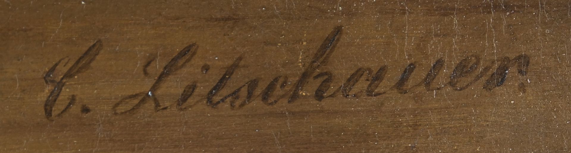 Litschauer, Karl Joseph (1830 Wien  - 1871 Düsseldorf, Schüler von Waldmüller und A. Tidemand, Genr - Bild 3 aus 6