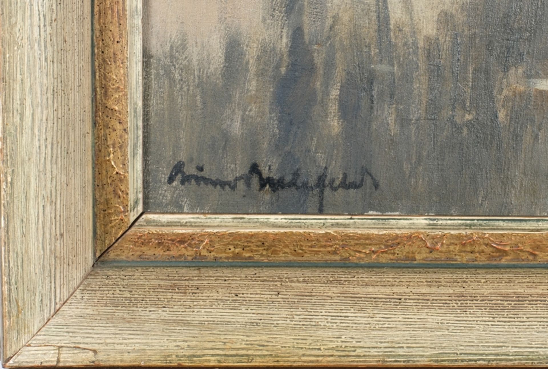 Bielefeld, Bruno (Blumenau 1879 - 1973 Berlin, Studium an der Kunst- und Gewerkschule in Danzig, Ma - Bild 3 aus 4