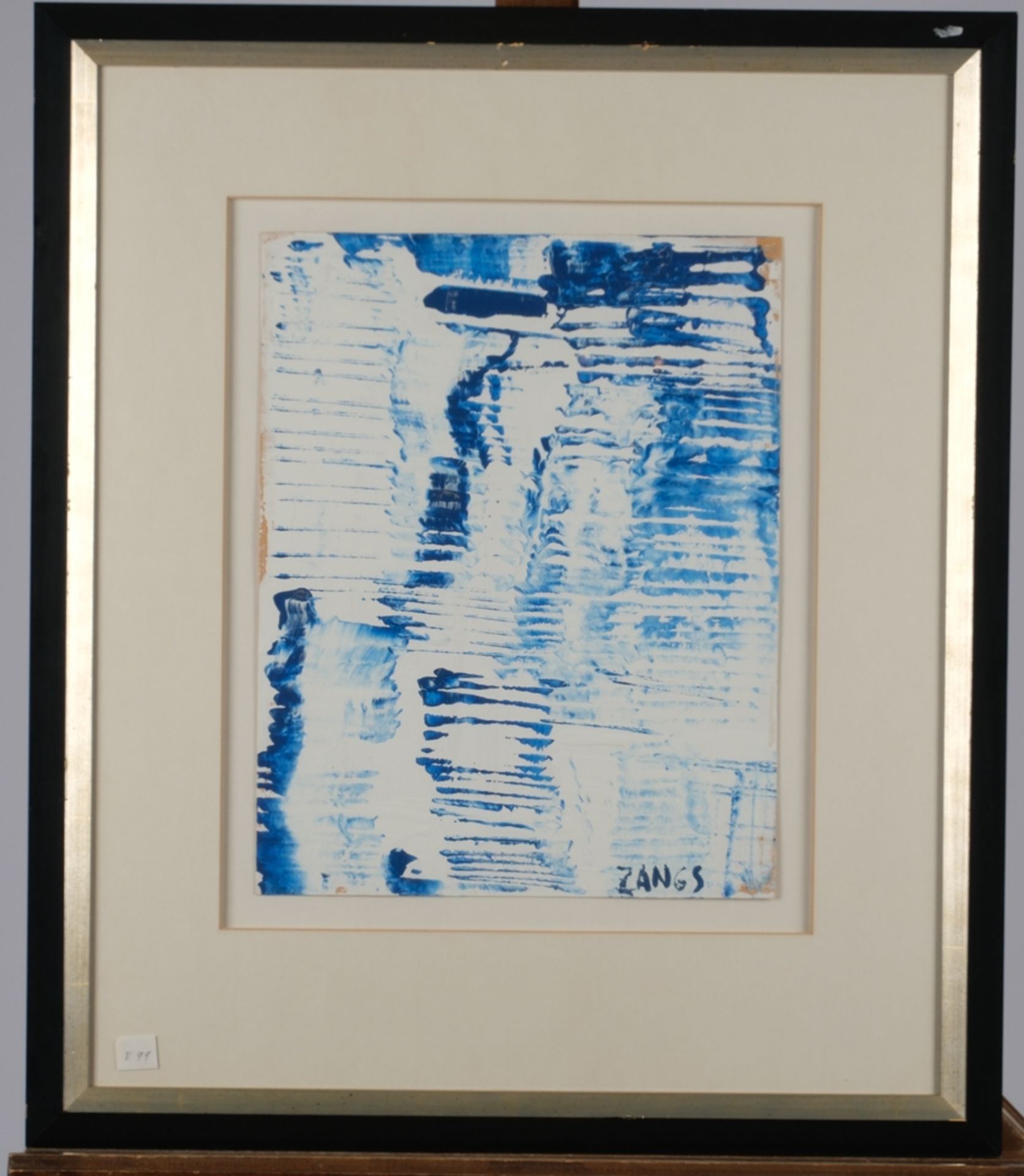 Zangs, Herbert (geb. Krefeld 1924, studierte an der KA Düsseldorf bei Pankok, diverse Studienreisen - Bild 2 aus 3