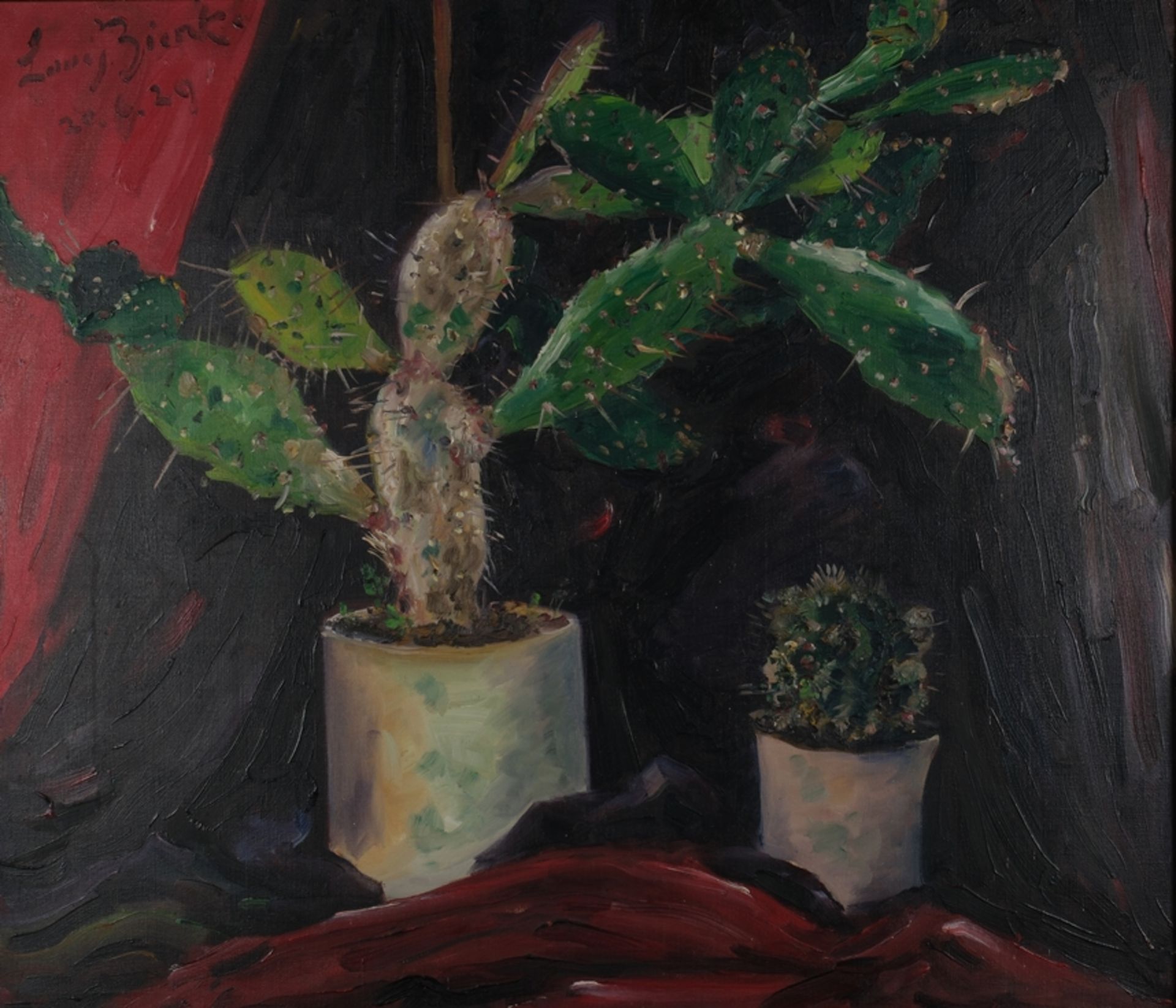 Ziercke, Louis (1887 Bonn - 1945 Bonn, Schüler der Kunstgewerbeschule Düsseldorf und 1910/14 bei L.