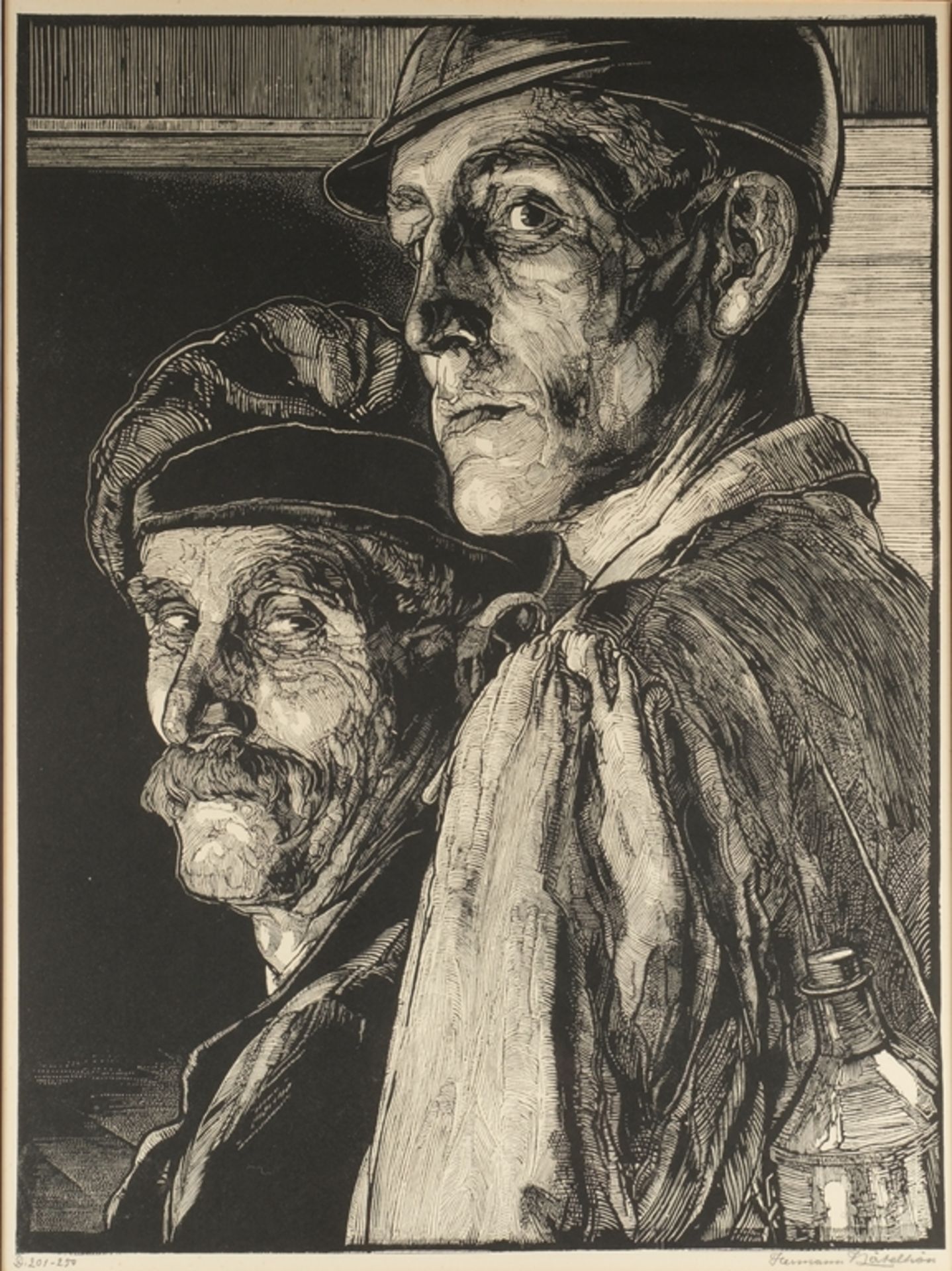 Kätelhön, Hermann (Hofgeismar 1884 - 1940, in Essen tätiger Grafiker und Keramiker), - Bild 2 aus 25