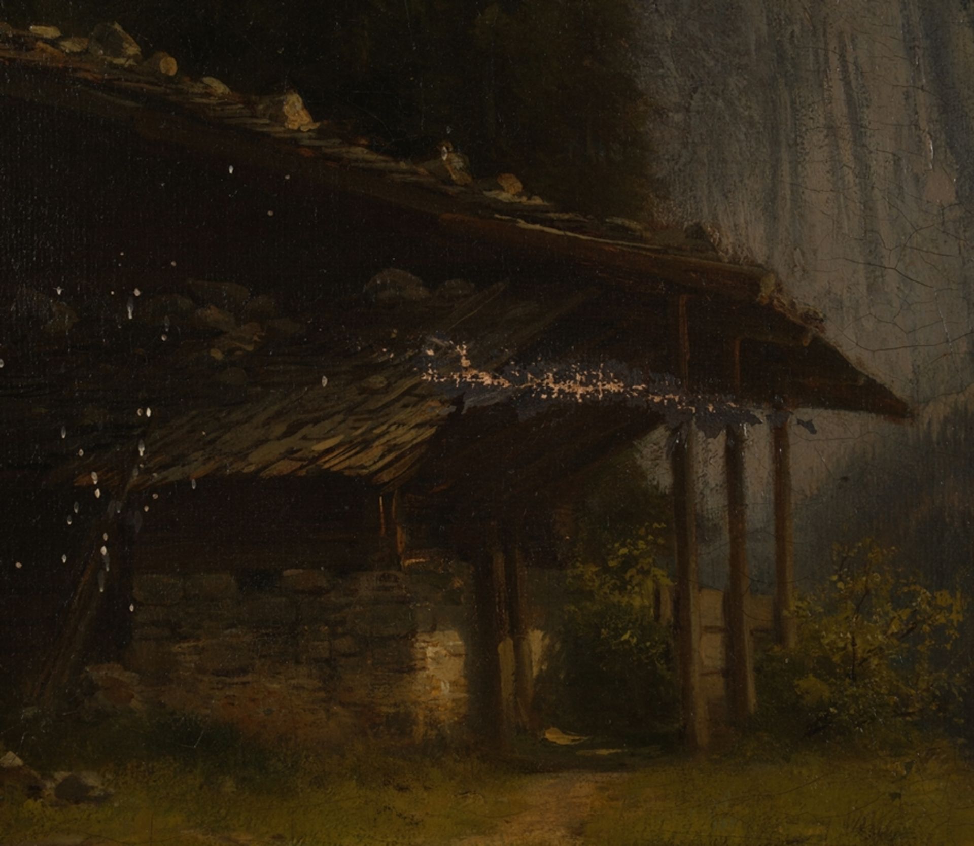 Höfer, Heinrich (1825 Eisfeld - 1878 München, ab 1855 Mitglied Münchner Kunstverein, Landschaftsmal - Bild 4 aus 6