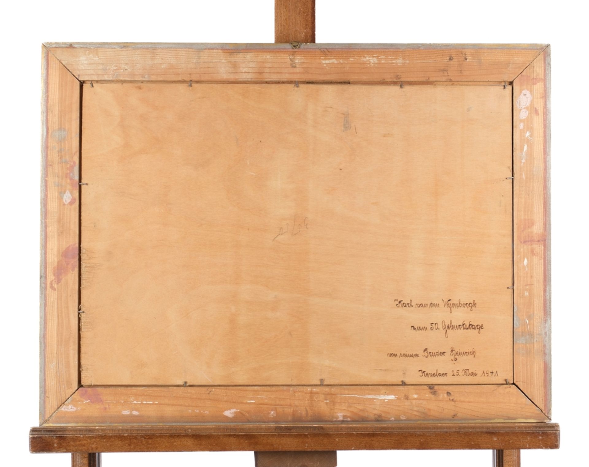 Wenzel, Karl (1889 Ibbenbüren - 1947 Kevelaer, deutscher Kirchen- und Interieurmaler, Musiker und S - Bild 4 aus 4