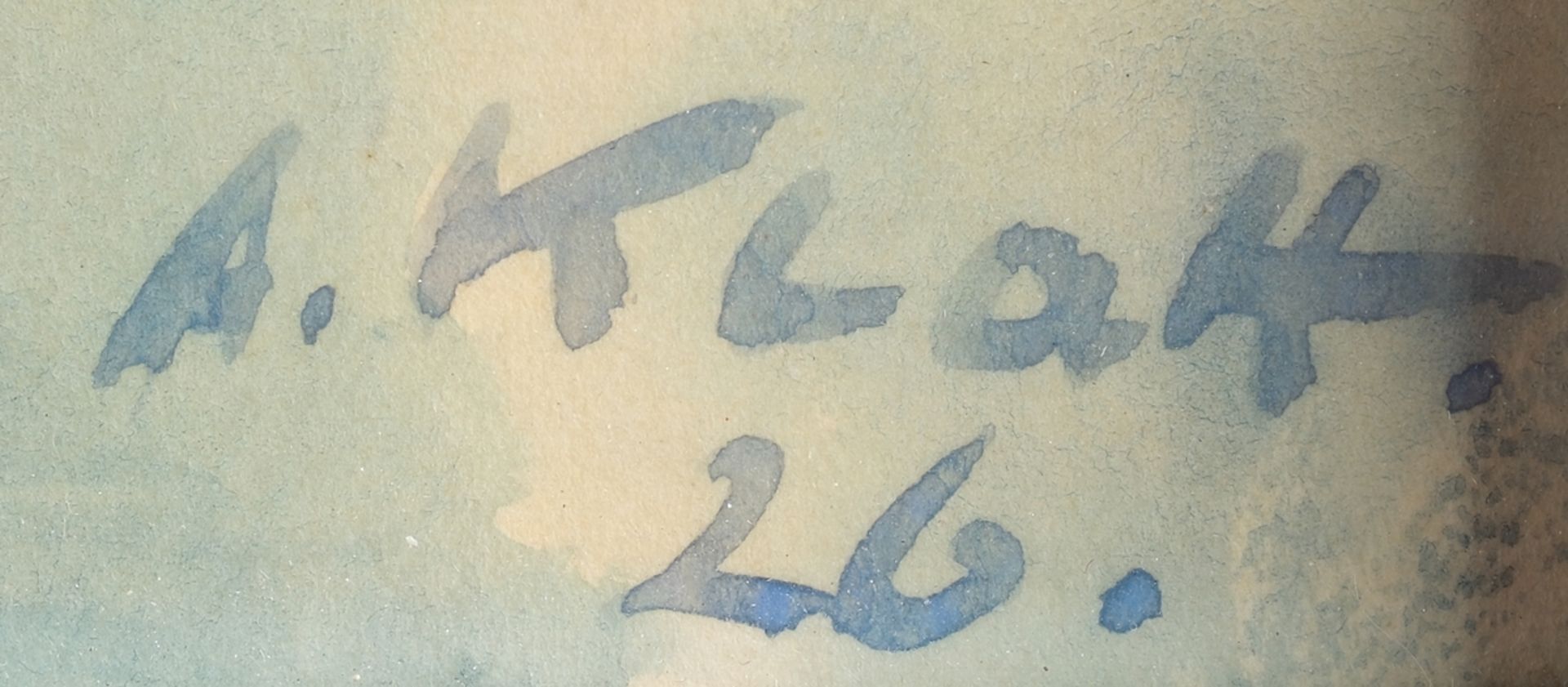 Klatt, Albert (1892 Berlin - 1970 ebenda, deutscher Expressionist, Studium an der Unterrichtsanstal - Bild 3 aus 4