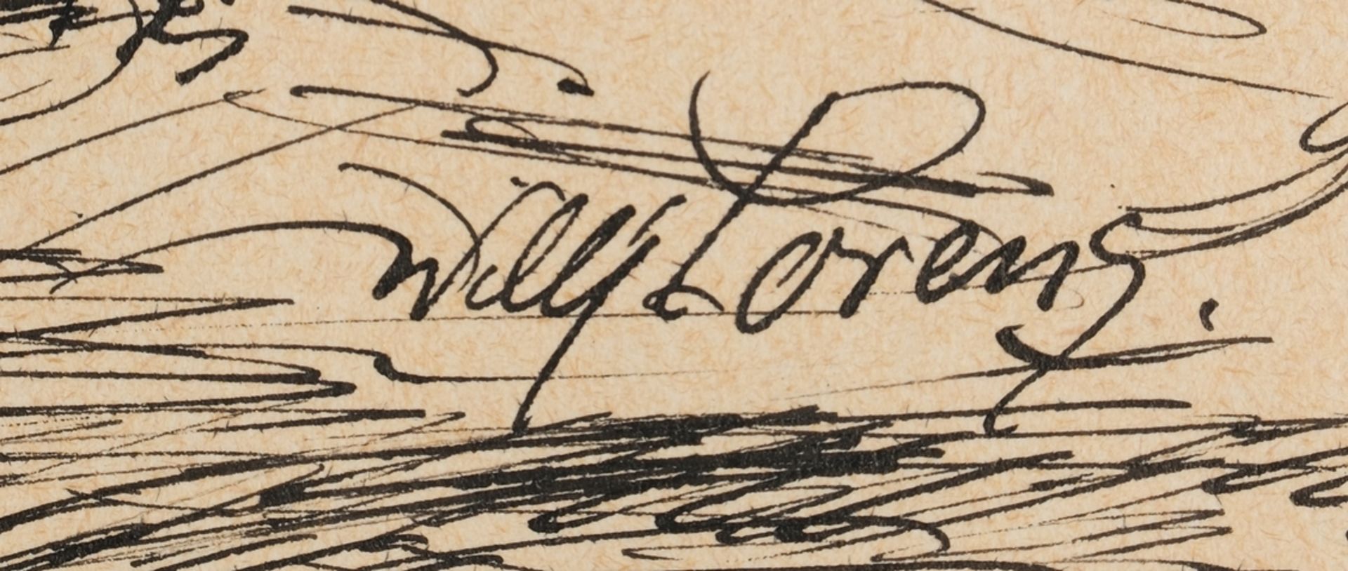 Lorenz, Willi (Köln 1901 - 1981 ebda, deutscher Tier-, Jagd- und Landschaftsmaler), - Bild 3 aus 5